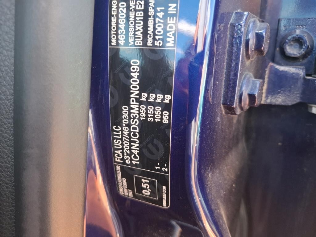 Jeep Renegade RENEGADE 4X2 MY21 1.6 LIMITED BM6