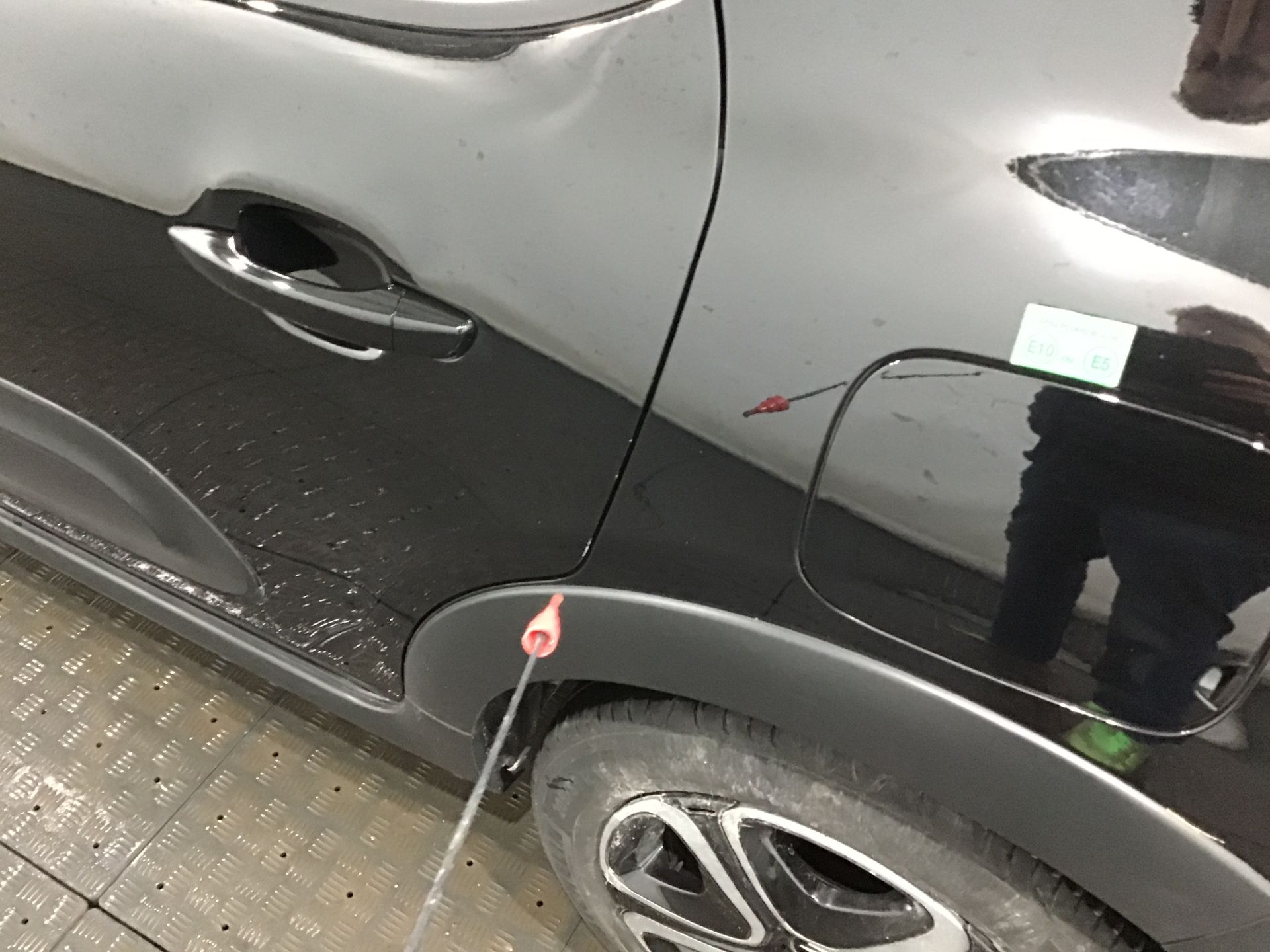 Porte arrière gauche